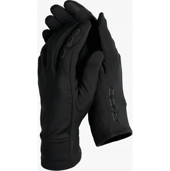 Rukavice Běžecké rukavice Odlo Multisport Light Gloves Full Finger - černé XL