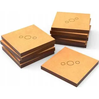 Vrták MDF Bases - Square 30 mm 20 ks podstavců pro figurky