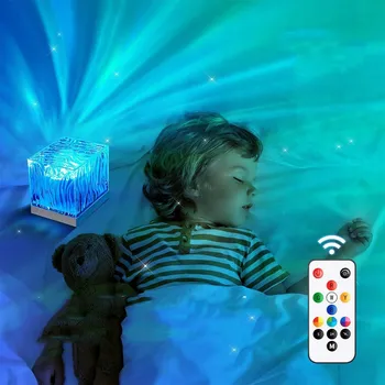 Projektor Projektor projektor záře oblohy LED RGB 17 světelných efektů na strop