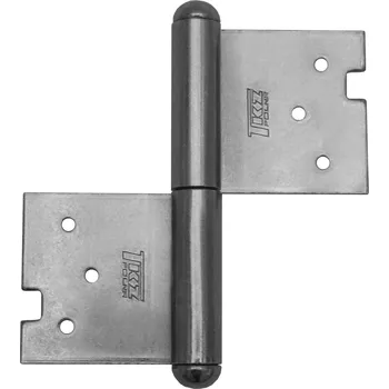 Dveřní kování TKZ Polná Závěs dveřní 100mm modrý Zn levý