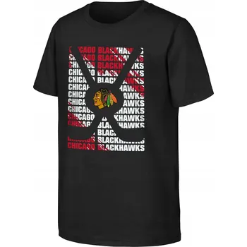 Dětské tričko Chicago Blackhawks NHL Box Ss Ctn Tee Velikost: Dětské L (13