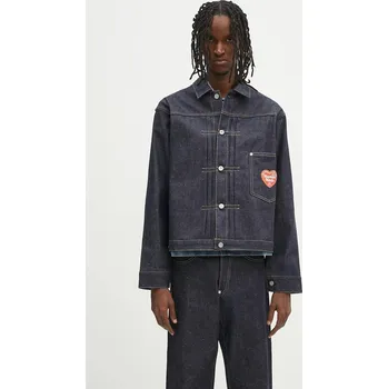 Džínová bunda Human Made Denim Work Jacket Past, XL, modrá, 57X