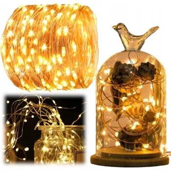 Vánoční dekorace Vnitřní Vánoční osvětlení na stromeček na vánoční stromeček Allbag, délka 10 m, 51 - 100 žárovek