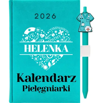 Kalendář Knižkový kalendář 2026 A5 FunnyCase zelený