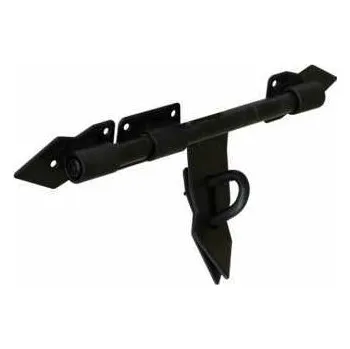 petlice a závora Domax Závora těžká WCW340 340x200/40/2mm černá 86592