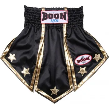 Thajské trenky Boon Gladiator Barva: Černá, Velikost: L