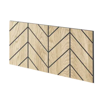 Obklad Designový obkladový panel s dubovou dýhou, vzor Versanne, 60x30 cm