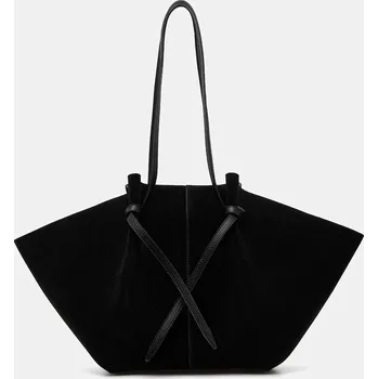 Kabelka Semišová kabelka Yuzefi LARGE MOCHI YUZCO.HB.LM.S011 černá 99X, vel. ONE SIZE