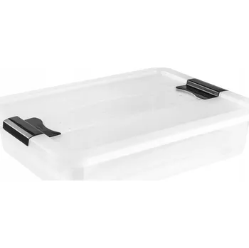 Úložný box Průhledný box s víkem