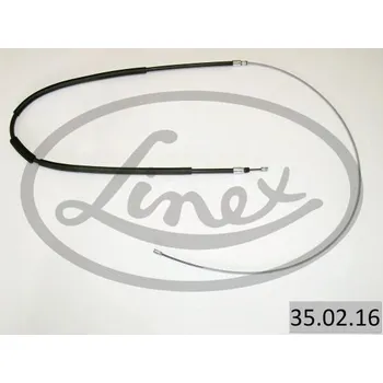 Lanko parkovací brzdy Tažné lanko, parkovací brzda LINEX 35.02.16