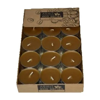 Svíčka Parafínová čajová svíčka káva Admit