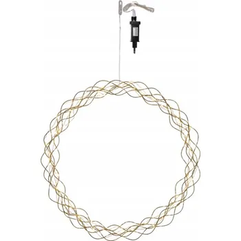 Věnec Dekorativní věnec s LED osvětlením CURLY 45 cm