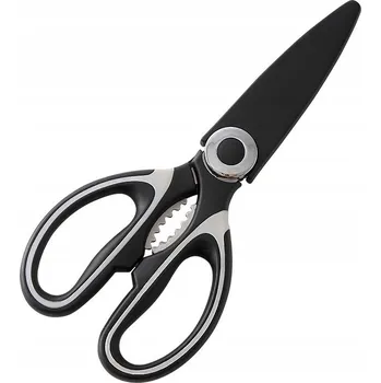 Kuchyňské nůžky Kuchyňské nůžky multifunkční 3v1 otvírák louskáček na ořechy