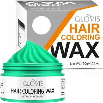 Stylingový přípravek Barvicí Vosk Zelený Vosk na Vlasy pro Děti i Dospělé