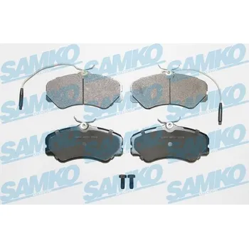 Brzdová destička Sada brzdových destiček, kotoučová brzda SAMKO 5SP011