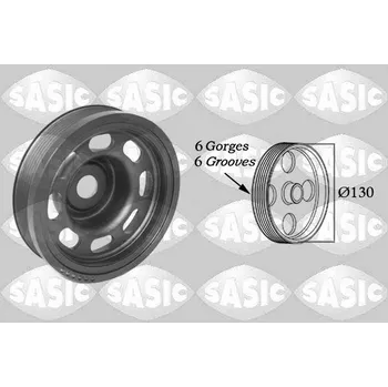 Řemenice, klikový hřídel SASIC 2150075