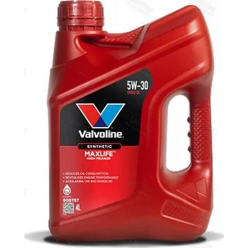 Motorový olej MOTOROVÝ OLEJ VALVOLINE MaxLife 5W30 4L