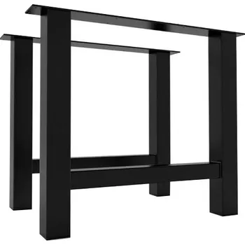 Jídelní stůl Sada kovových nohou "H" k jídelnímu stolu 600 mm