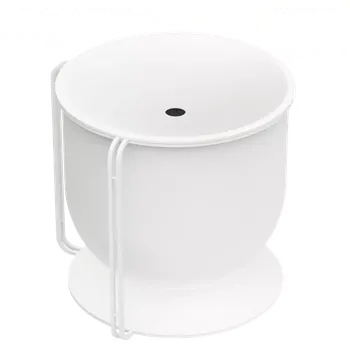 Odpadkový koš Designový kovový koupelnový odpadkový koš Faro Bílá