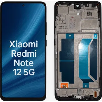 Pouzdro na mobilní telefon Displej pro Xiaomi Note 12 5G Incell s rámečkem