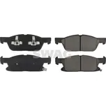 Sada brzdových destiček, kotoučová brzda SWAG 33 10 7560