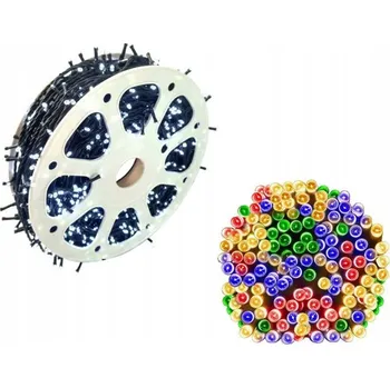 Vánoce Vánoční venkovní LED řetězy - 50 metrů - Vícebarevný