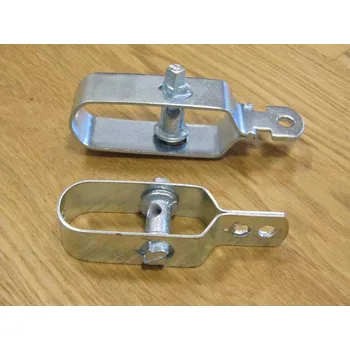 Tesařské kování Deska kruhová s okem a kroužkem 6mm NEREZ*