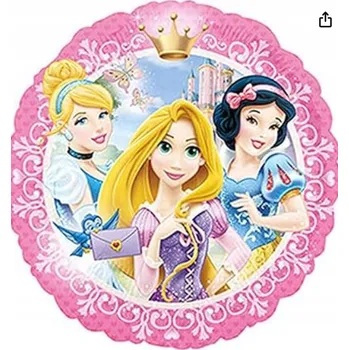 Balónek Fóliový balónek s heliem Princezny Disney, licence 45 cm