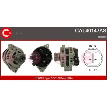 Alternátor Generátor CASCO CAL40147AS