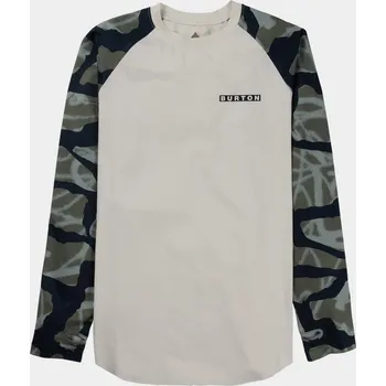 Dámské termo spodky Burton Roadie Base Layer Tech (stout white/graffiti camo) L, barevná