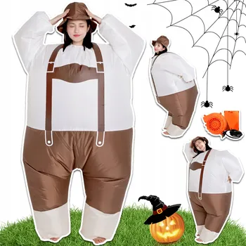 Karnevalový kostým NAFUKOVACÍ HALLOWEENSKÝ KOSTÝM PRO DOSPĚLÉ, LEHKÁ KOMBINEZA
