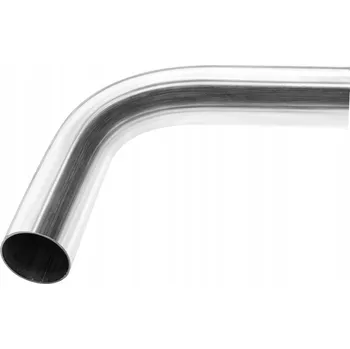 Brzdová hadice NEREZOVÉ KOLENO 90° 63,5MM 40CM