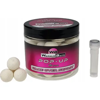 Boilies Nástraha přírodní plovoucí kuličky Warmuz Baits 2000 g