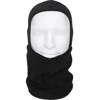 Šátek M.F.H. (Německo) Nákrčník fleece s kapucou - Černá