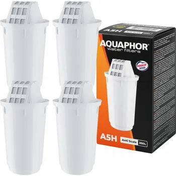 Filtrace vody Aquaphor A5H Filtrační vložka 4 ks, 350 L, Pro tvrdou vodu