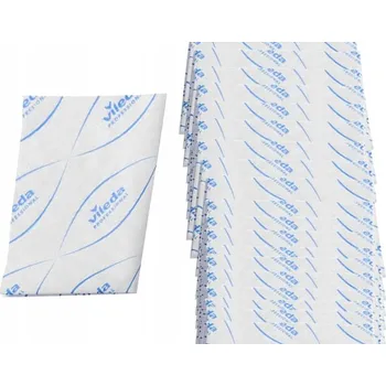 Utěrka Utěrka z mikrovlákna Vileda v balení 100 ks modrá