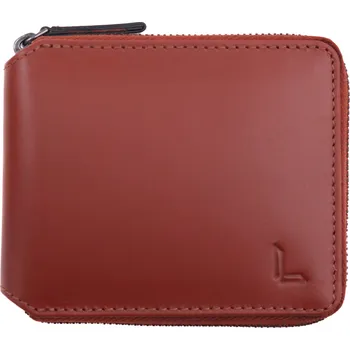 Peněženka Pánská kožená peněženka Lagen GLEN koňakově hnědá