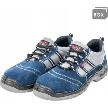 Pracovní obuv Bezpečnostní obuv NEON polobotky semišové - vel. 40