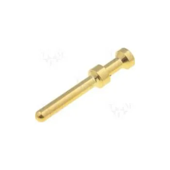 Síťový konektor Kontakt vidlice 0,5mm2 Han E zlacený krimpovací 16A 500cyklů