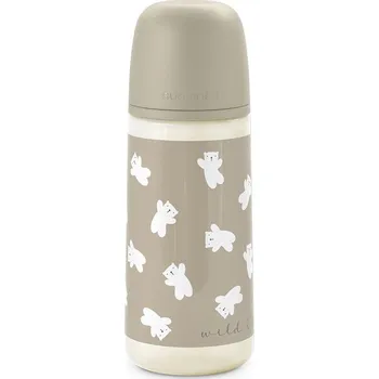 Kojenecká láhev Suavinex Kojenecká láhev 360 ml fyziologická L Wild & Free Hnědá
