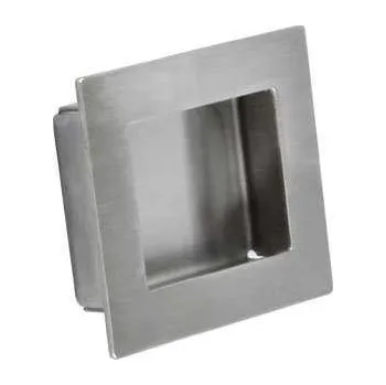 Nábytkové kování Úchytka zápustná mušle SIRO 2291-50 50x50/11mm mat.nerez N1