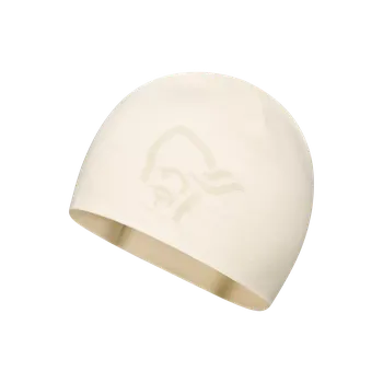 Čepice Zimní čepice Norrona /29 pureUll180 Beanie - Whisper White one size