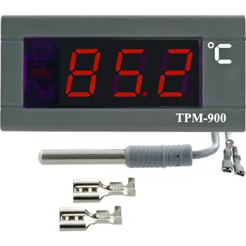 Domácí teploměr Teploměr Esco TPM900 šedý