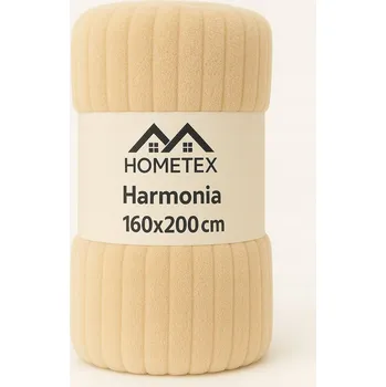 Prostěradlo Deka Mack polyester 160 cm x 200 cm béžová