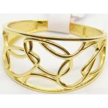 Prsten Klenoty Budín Dámský velký zlatý prsten 585/2,18gr vel. 60 HK1261 (Klenoty Budín Dámský velký zlatý prsten 585/2,18gr vel. 60 HK1261)