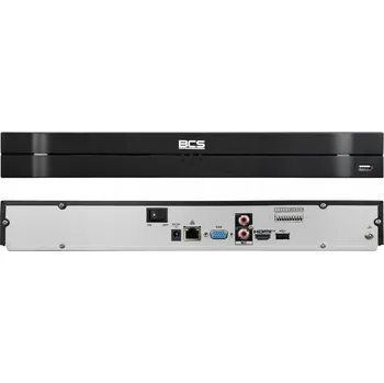 IP kamera IP rekordér BCS-L-NVR1602-A-4KE(2L) 16kanálový, 12 Mpx, 2xHDD | BCS LINE