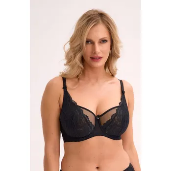 Podprsenka Gaia podprsenka s měkkými košíčky černá velikost 85G