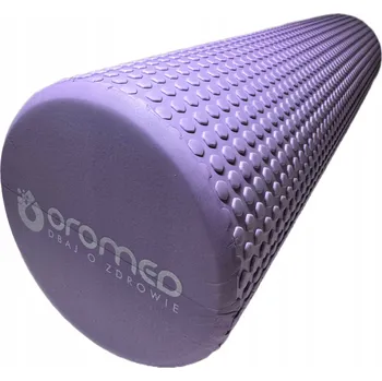 Masáž OROMED Masážní váleček/roller s výstupky CARE+ 45 cm fialový