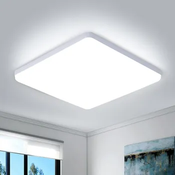 Comely čtvercová Stropní Svítidlo 30 x 3,5 cm bílá