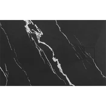 Sprchová vanička REA Sprchová vanička Magnum CARRARA BLACK 80x100 (REA-K7007)
